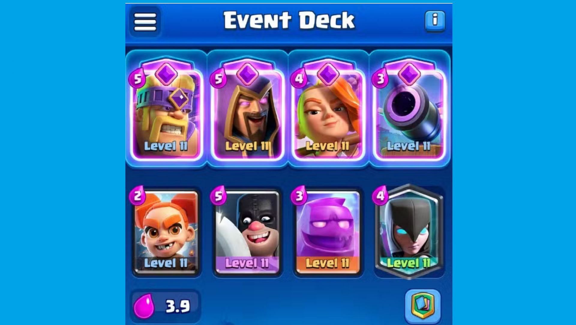 This deck is practically impenetrable on the ground (Image via Supercell)